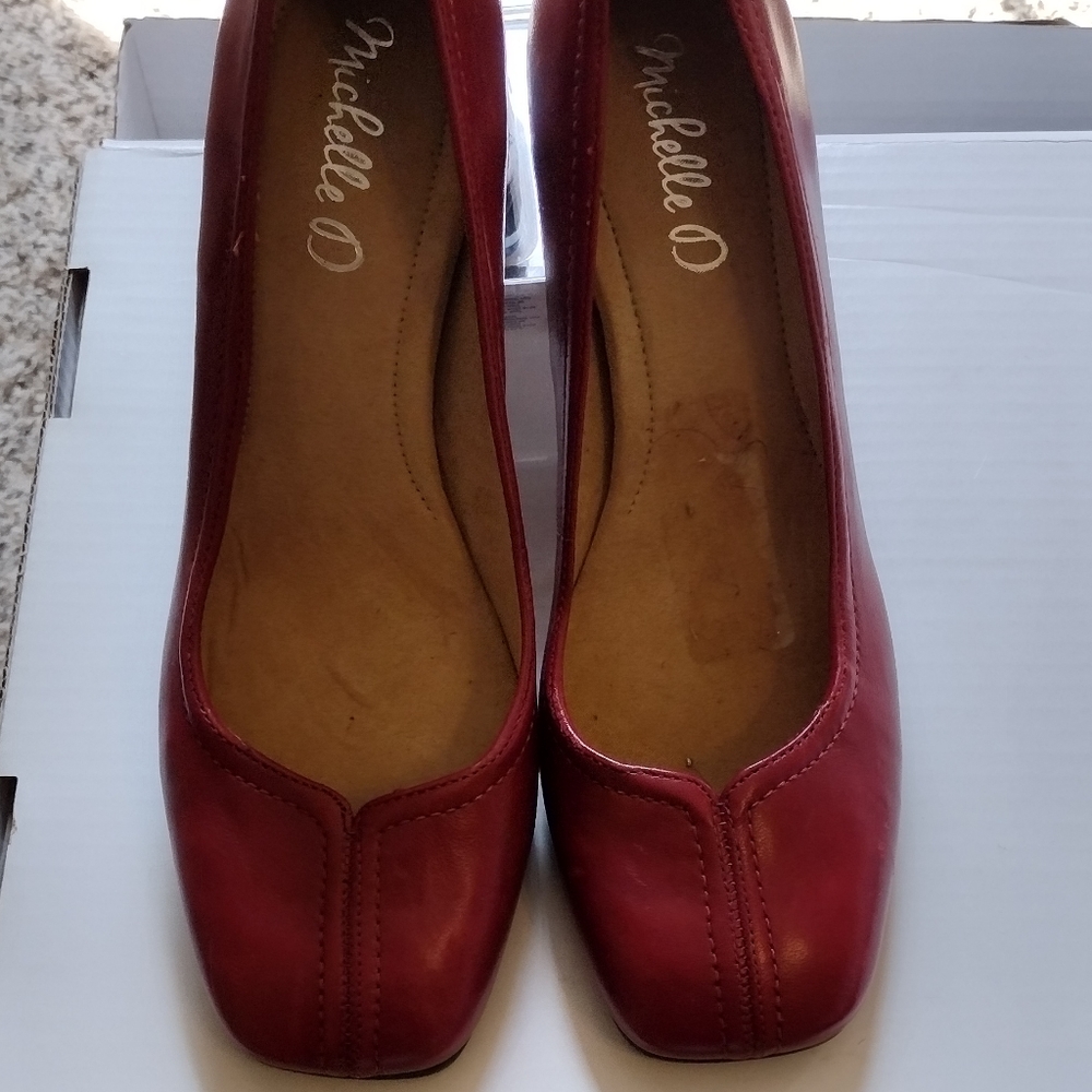 Michelle D block heel shoes (New)